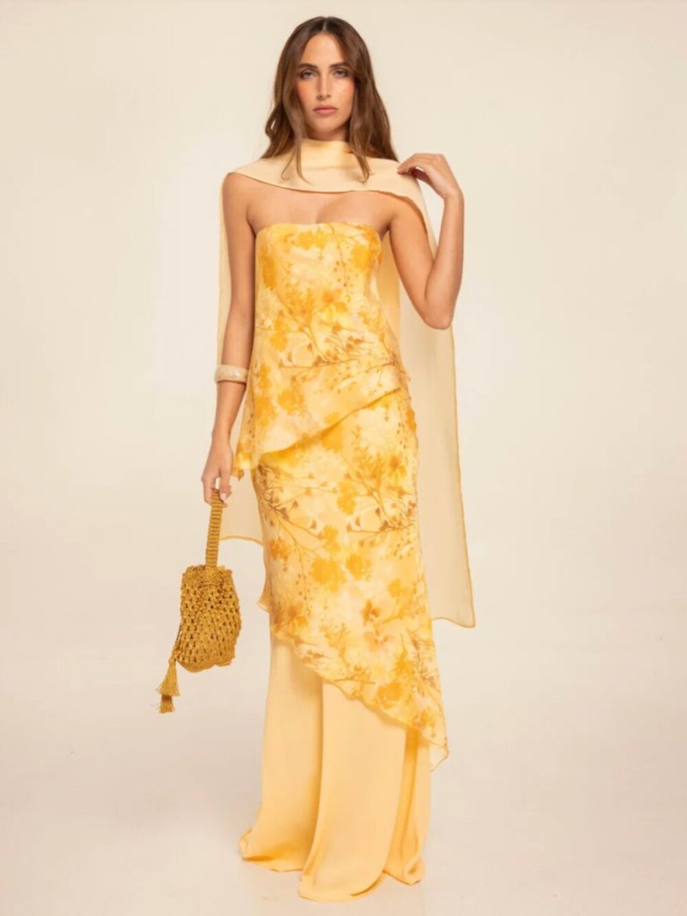 The-Are Caroline Dress Yellow